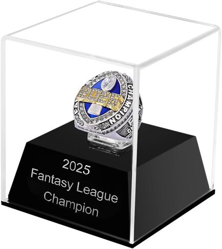 2025 Fantasy Football Championship Ring Award Prize Trophy Sports Winner FFL Champion Ring in Saudi Arabia