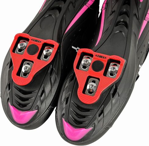 ركوب الدراجة على دراجة Cyclingdeal دراجة عالمية جبل ركوب الدراجات مع 9 درجات عائمة المظهر قوس دلتا متوافق - متوافقة مع دواسات الدراجات الداخلية بيلوتون in Kuwait