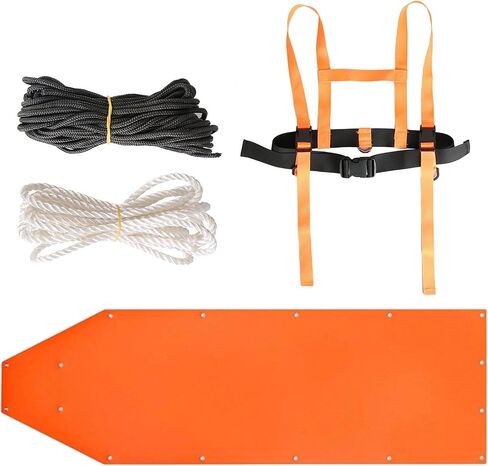 Deer Drag Sled Tear-Resistant Deer Sled Game Hauler for Hunting with Deer Drag Harness and Handle, Save Effort Deer Dragging Sled Deer Hunting Gear Hunting Accessories for Men Gifts in Saudi Arabia