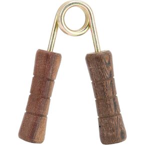 Hand Grip Strengthener, Wooden Handle Grip Strength Trainer Relieve Wrist & Thumb Pain Wrist Hand Exerciser for Gym Home Office Travel Use