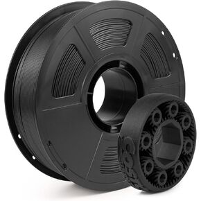 Carbon Fiber Polycarbonate Filament 1.75mm, UV/Heat Resistance PC-CF 3D Printer Filament, Carbon Fiber PC Filament for High-Temperature Technical Parts, 1kg(2.2lbs) Spool