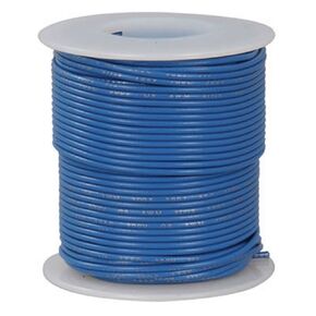 Jameco ValuePro 16 AWG Blue Stranded Tinned-Copper Hook-Up Wire 100 Feet