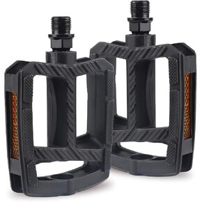 ZUKKA Bike Pedals 9/16" Bicycle Pedals Non-Slip Mountain Bike Pedals Bicycle Platform Pedals for Mountain Bike, Kids Bike, Cruiser Bike