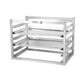 Channel AWM-6 Bun Pan Rack, Wall Mounted, 28.5"W x 18"D x 21"H, Aluminum Construction, Side Load