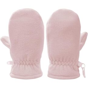 Baby Toddler Winter Mittens Warm Fleece Kids Mittens for Girls 2-4 Years