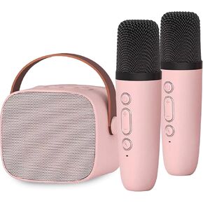 Mini Karaoke Machine Gift for Kids – Portable Karaoke System with 2 Mini Microphone for Girls – Fun and Easy to Use – Perfect for Parties and Sing-Alongs