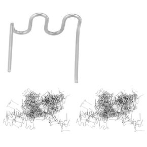 200pcs Wave Shaped Welding Staples, Keenso Car Auto Bumper Repair Pre Cut Bodywork Plastic Welding Staples Repair Tool Kit 3 Types Available