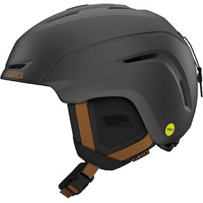 Giro Neo MIPS Ski Helmet - Snowboard Helmet for Men, Women and Youth - Metallic Coal/Tan - M (55.5-59cm)