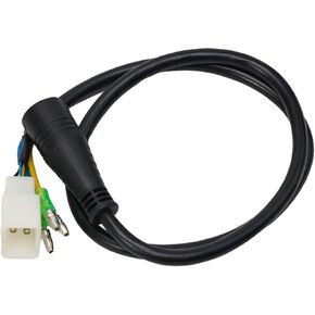 60Cm E-Bike Motor Extension Cable, 9 Pin Female Adapter Extension, Waterproof Wheel Motor Extension Cable Conversion Kit For Electric Bike Female To Male Wire E-Bike Accessory