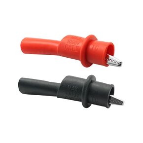 AC175 Multimeter Test Leads Alligator Clips with Flexible Boots Fit for Fluke TL71, TL75, TL175 and TP175