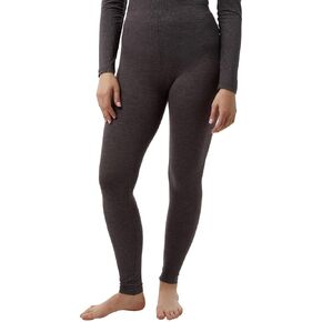 32 Degrees Heat Ladies Thermal Leggings, Dark Gray, 2-Pack, XL