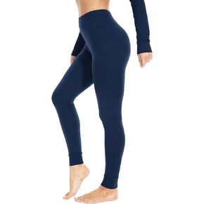 Women's 100% Merino Wool Base Layer Pants Lightweight Active Base Layer Bottoms