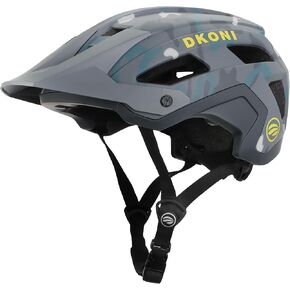 Mountain Bike Helmet, Lightweight MTB Cycling Bicycle Helmet with Visor and PC Shell for Adults, Youth, Men & Women