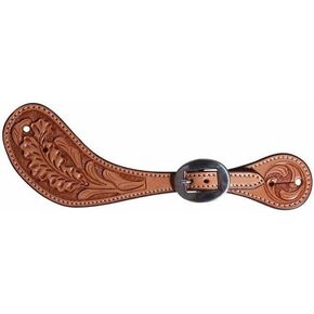 Professionals Choice Professional's Muleshoe Natural Oak Spur Straps