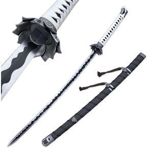 Mortal Blade Metal Sword SEKIRO: Shadows Die Twice Weapon Cosplay Props Uncut - Halloween Shows, Birthday Parties and Theme Event Costumes，Black or Red