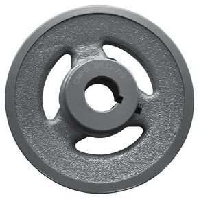 BK52-7/8,BK52X7/8 v Belt Pulley,4.95 inch OD, 7/8 Inch Bore,Cast Iron Material,BK Single Groove Mechanical v-Belt Pulleys for "4L" or "A" Belts and "5L" or "B" Belts