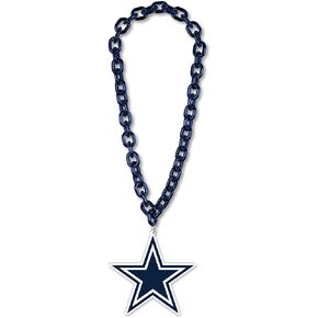 WinCraft Dallas Cowboys Big Chain Logo Plastic Necklace