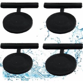 4pcs DD66-00045A For Samsung Dishwasher Parts Vane-check New Black (4)