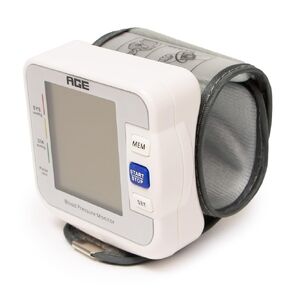 Primacare DS-8006 Wrist Blood Pressure Digital Heartbeat Monitor, BP Cuff Portable Plastic Case, Battery Operated, 2 Sets of 90 Memory