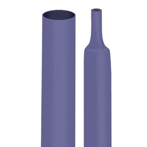 XHF 3/4 inch (19mm) 3:1 Waterproof Purple Heat Shrink Tubing Marine Grade Wire Cable Adhesive Lined Tube Insulation Seal Against Moisture Corrosion and Air Leakage, 4 Ft