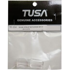 TUSA TC-214 Mask Strap Tie Set (M-31, M-24, M-1002), Translucent