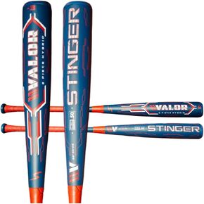 Stinger Sports Valor 2-Piece Hybrid BBCOR Certified -3 Baseball Bat