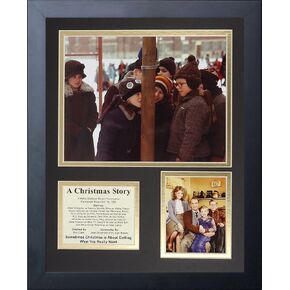 Legends Never Die "A Christmas Story Framed Photo Collage, 11 x 14-Inch