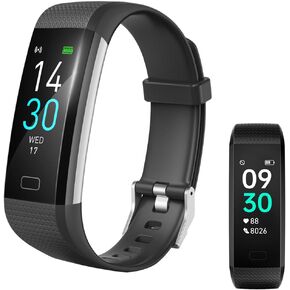 Fitness Tracker with Heart Rate Monitor/Step Counter/Calories, Smart Watch Activity Tracker Sleep Monitor, IP68, Health Tracker Pedometer for Man Women