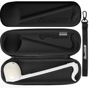 Otamatone Official Slim Case (Regular - 10.7 inch) Musical Instrument Toy Synthesizer Hard Shell Cover, Smooth Fitted Protective Interior with Official Logo Strap (Violet)