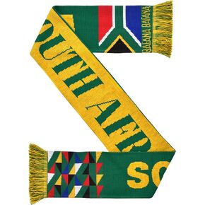 Euroscarves South Africa Bafana Bafana Soccer Knit Scarf