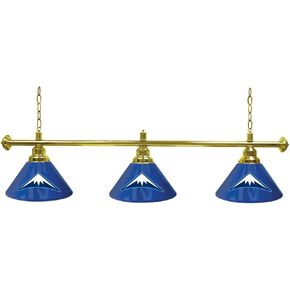 Trademark Global Denver Nuggets NBA 3 Shade Billiard Lamp