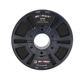 3DXTECH 3DXMax ASA, 1KG (Black, 1.75mm) 3D Printing Filament