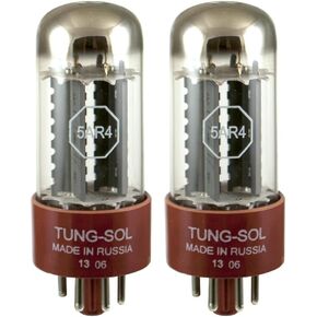 العلامة التجارية الجديدة Tung-Sol Reissue 5AR4 GZ34 المعدل زوج متطابق (2) أنابيب مفرغة