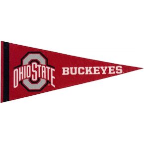 Ohio State Mini Pennant - Size: 4" x 9" - Officially Licensed - 1 Pennant Per Pack