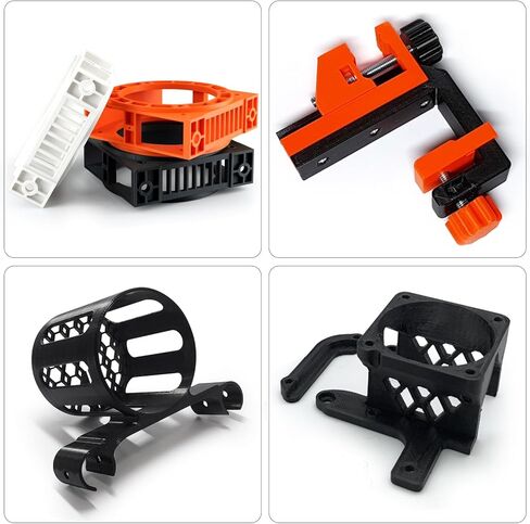 Carbon Fiber Polycarbonate Filament 1.75mm, UV/Heat Resistance PC-CF 3D Printer Filament, Carbon Fiber PC Filament for High-Temperature Technical Parts, 1kg(2.2lbs) Spool in Kuwait