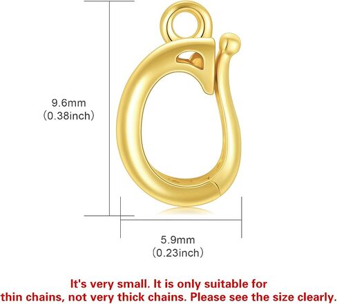 14K Gold 1"/2"/3" Necklace Bracelet Extender Chain with Different Clasp, Necklace Extender Gold 14K, Durable Removable Gold Chain Extender, Bracelet Extender 14K Gold, Gold Extension Chain for Necklace Anklet in Saudi Arabia