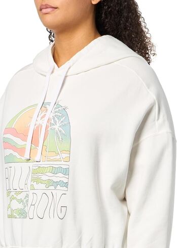 Billabong Women's All Time Hoooded Fleece Sweatshirt in Kuwait