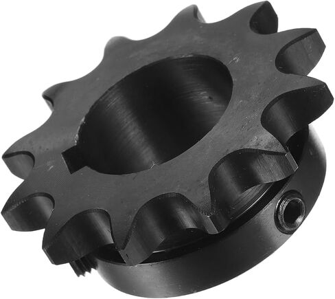 uxcell #50 Chain Roller Sprocket B Type, 1-1/4" Bore 12 Tooth Single Strand Chain Sprocket, Carbon Steel, Keyway with Set Screws in Saudi Arabia