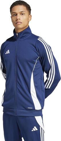 adidas Men's Tiro 24 Training Jacket, Team Mid Grey/White, XX-Large/Tall + 3" in Saudi Arabia
