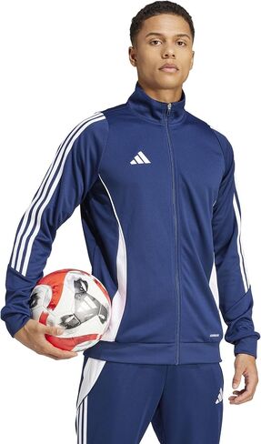 adidas Men's Tiro 24 Training Jacket, Team Mid Grey/White, XX-Large/Tall + 3" in Saudi Arabia