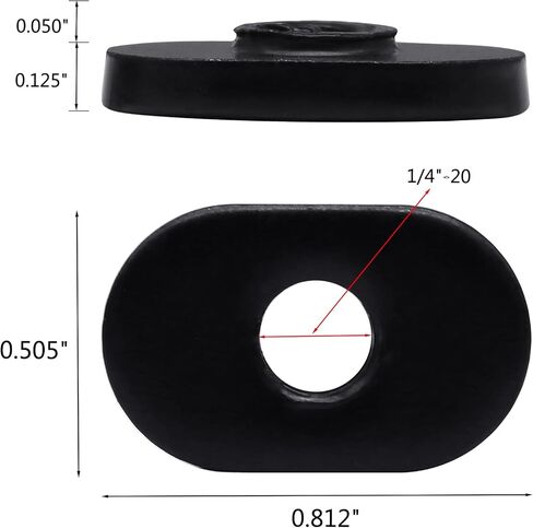 20 Packs 1/4-20 Steel Standard Slide in T-Nut, 15 Series T Slot Accessories, Hardware Nuts for Aluminum Extrusion in Saudi Arabia
