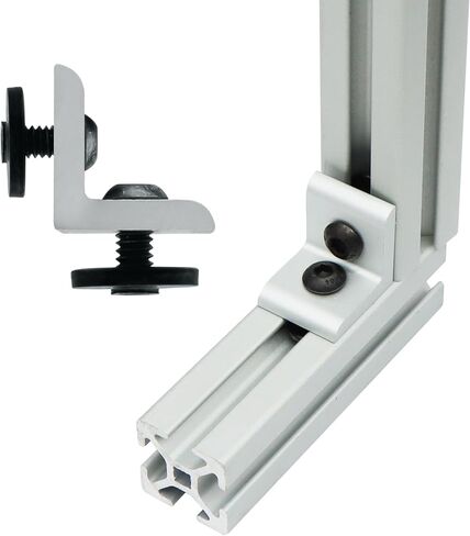 20 Packs 1/4-20 Steel Standard Slide in T-Nut, 15 Series T Slot Accessories, Hardware Nuts for Aluminum Extrusion in Saudi Arabia