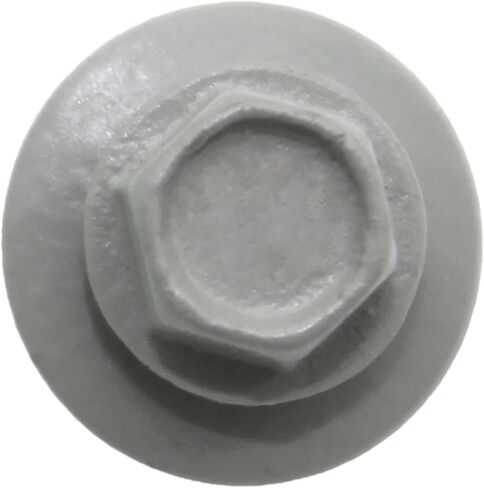 #14 × 7/8 "المعدن إلى المعدن النوع #1 أسود 5/16" رأس سداسي - نقطة drill - غرزة Tek - المعادن إلى مسامير تسقيف المعادن. 9/16 "غسالة EPDM in Kuwait