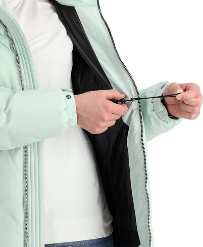 Spyder Women's Eastwood Long Down Hooded Jacket in Saudi Arabia