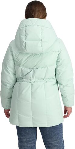 Spyder Women's Eastwood Long Down Hooded Jacket in Saudi Arabia
