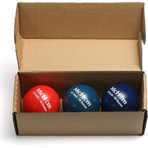 McHom Weighted Baseball/Softball for Batting Hitting Pitching Training | PVC Shell | 16oz to 20oz | 3pcs