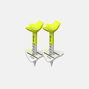 Control Golf Tee, Patented Design Plastic Tees for Enhanced Driver Distance, Precision, Reduced Spin, Color Green, 2 Counts (1+1 Deal)