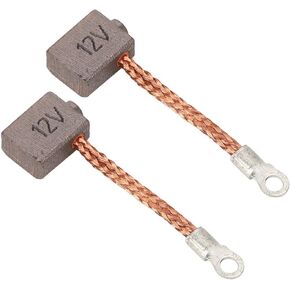 EVTSCAN 2PCS Universal Replacement Carbon Brush for 12V Electric Trolling Motor, Mounting on Propeller Motor, Replaces Size 0.71x0.51x0.31inch