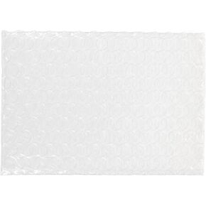 TOJYXSY Clear Poly Bubble Bags 100 PCS 2.5" x 3" Inch (65 x 75mm) Smooth on Both Sides Plastic Packaging Pouches