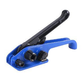 Heavy Duty Poly Strapping Tensioner & Cutter Manual Banding Tools Windlass for 1/2" -3/4" Width Polyester Polyproplyn Strap (Blue)